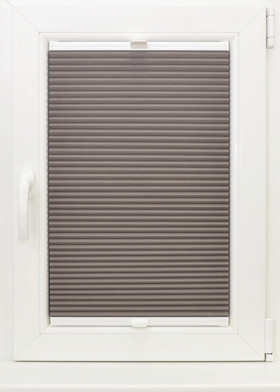 plisētās žalūzijas HONEY COMB tumši pelēks tonis