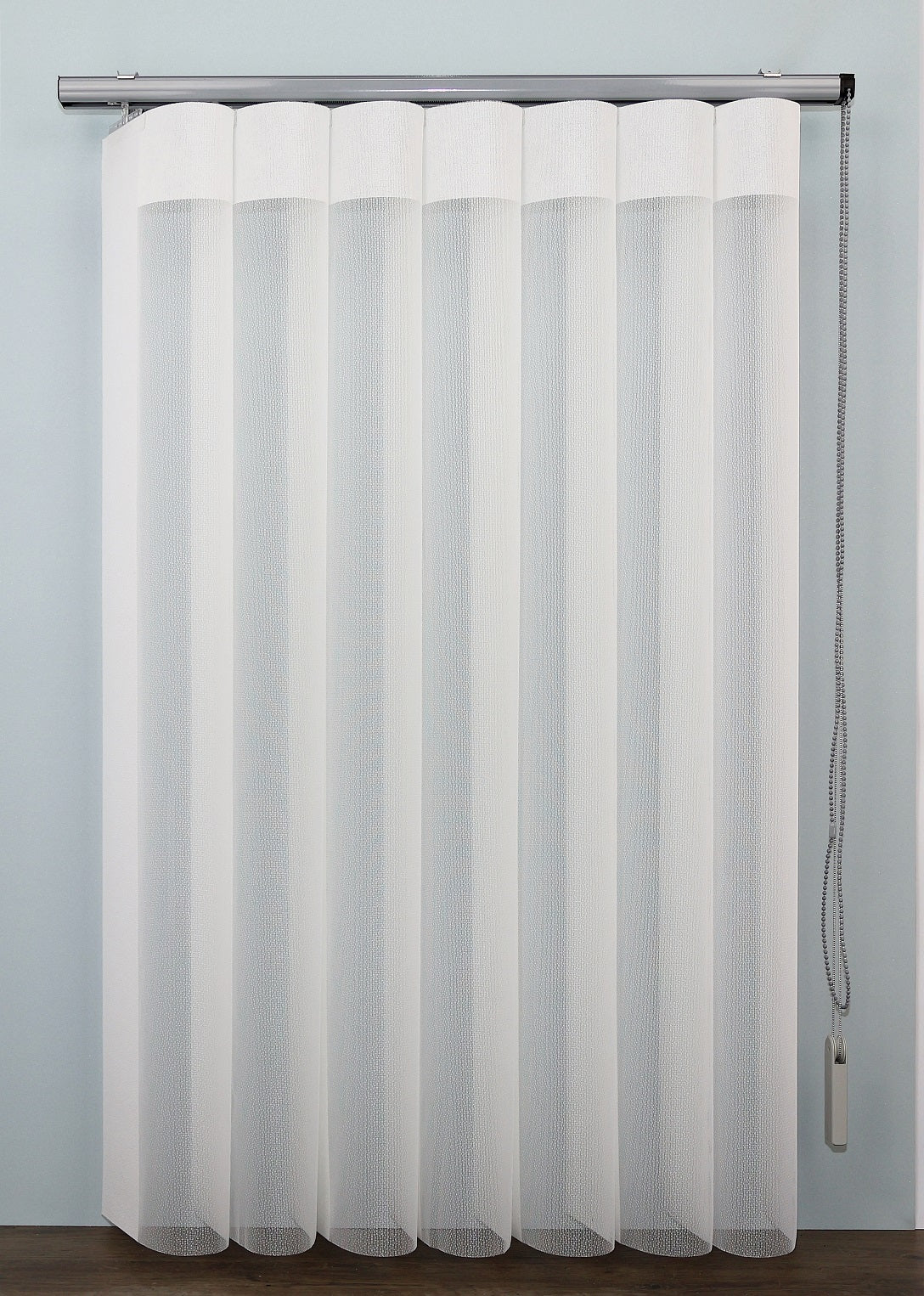 DREAM vertikāla sistēma ar pelēku furnitūru balta krāsa open