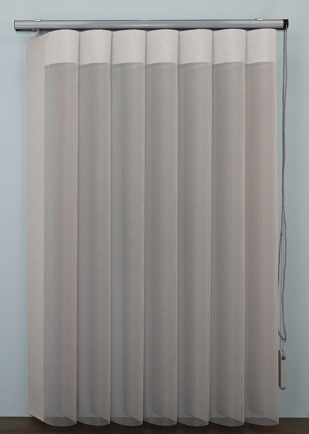 DREAM vertikāla sistēma ar pelēku furnitūru pelēk-bēšā krāsa open