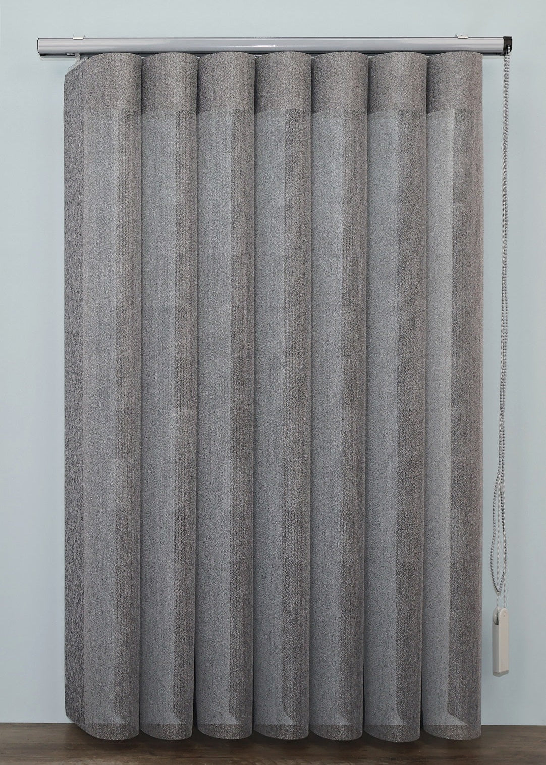 DREAM vertikāla sistēma ar pelēku furnitūru tumši pelēka melanža krāsa open