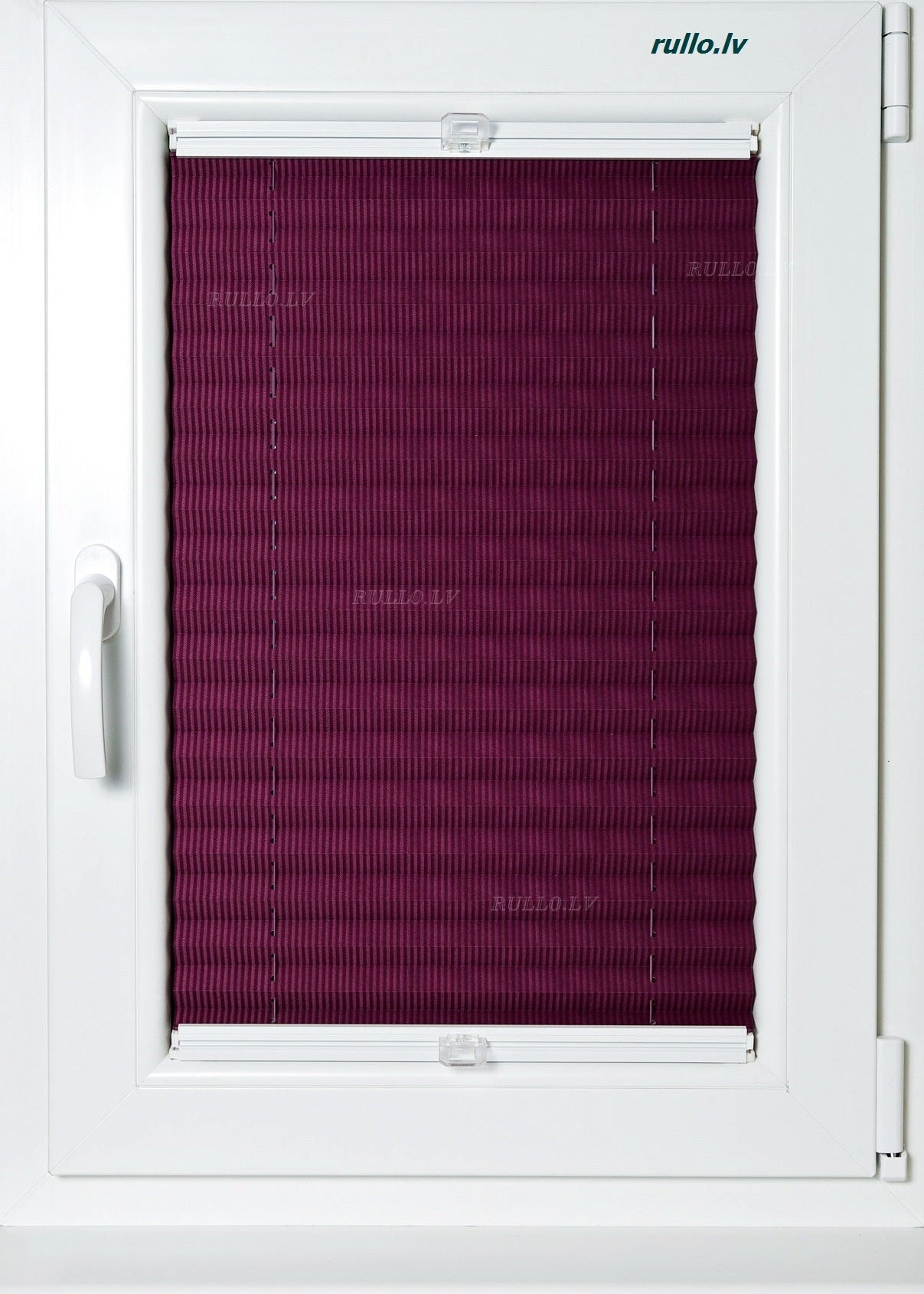 plisētās žalūzijas AVANGARDA bordo-violēts tonis
