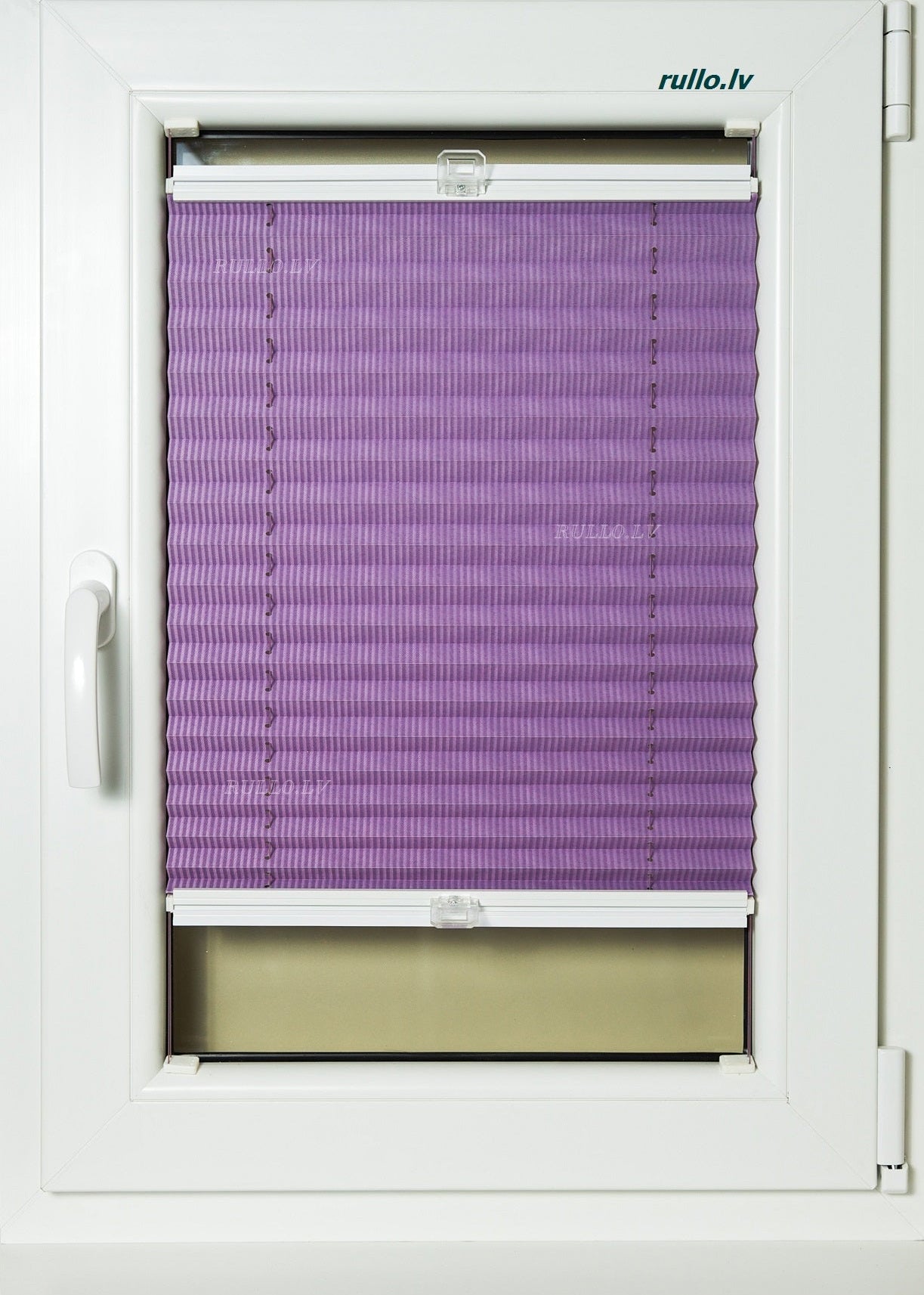 plisētās žalūzijas AVANGARDA gaiši violēts tonis open