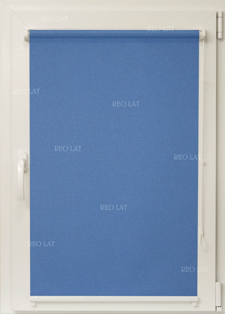 Mini rullo žalūzijas CZAD — denim zils tonis