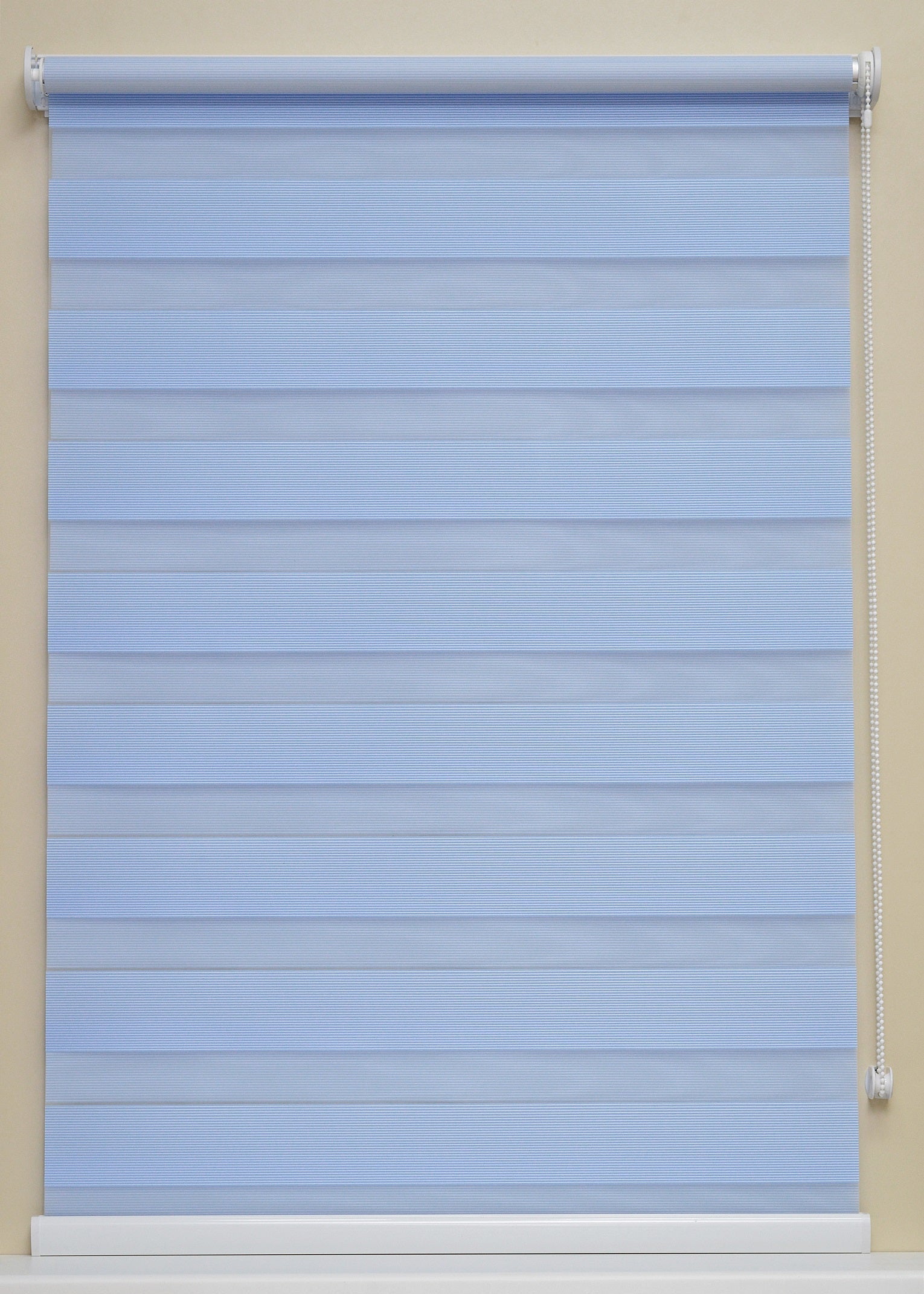 Diena–nakts žalūzijas STRIPE — zils tonis close