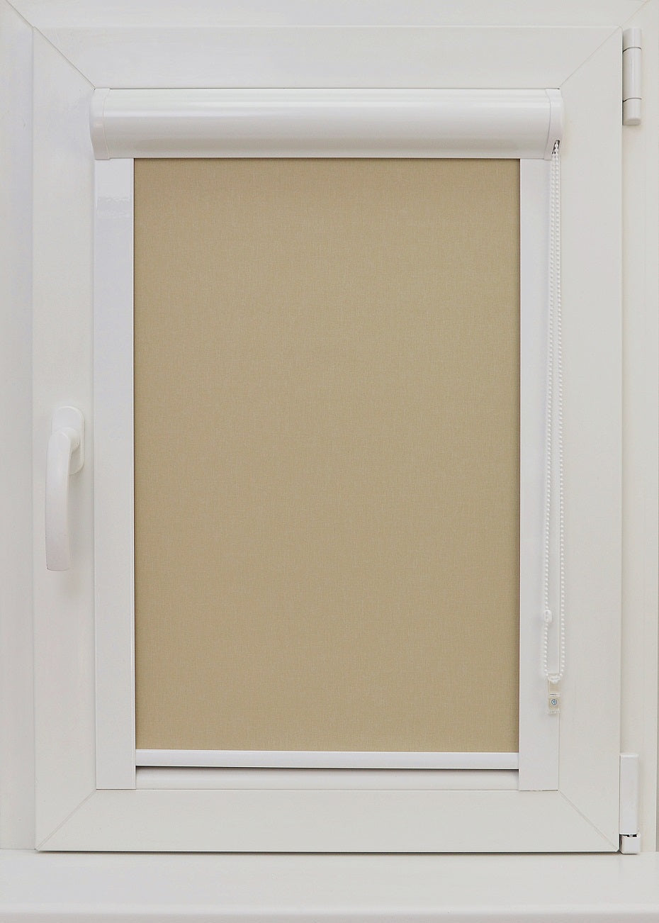 Kasešu žalūzijas PERLA — tumši bēšs tonis