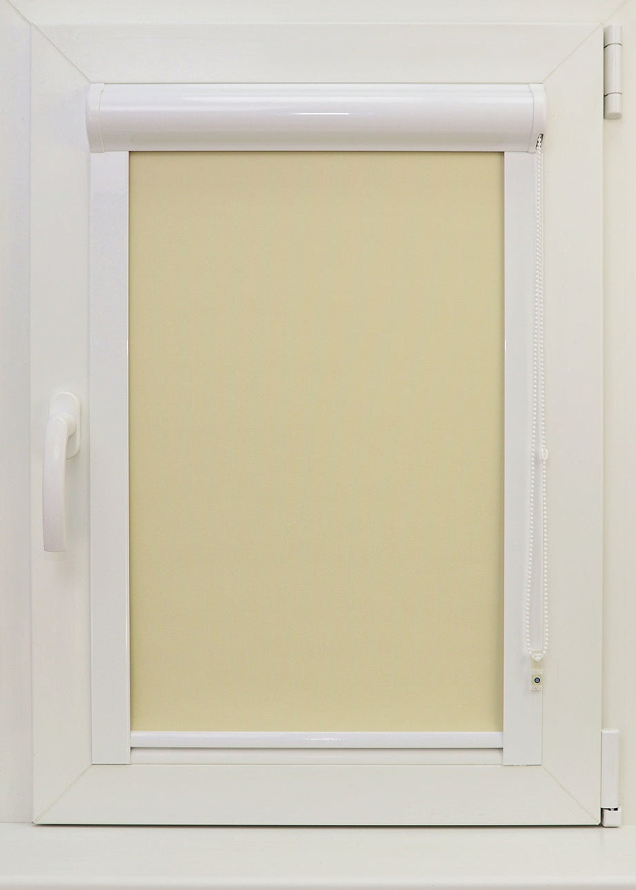 Kasešu žalūzijas PERLA — dzeltens tonis