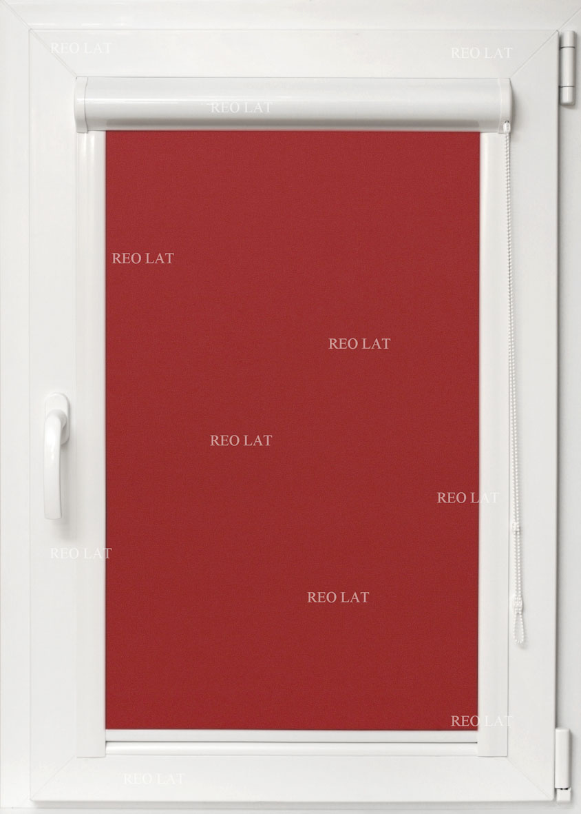 Kasešu žalūzijas EDEN — sarkans tonis