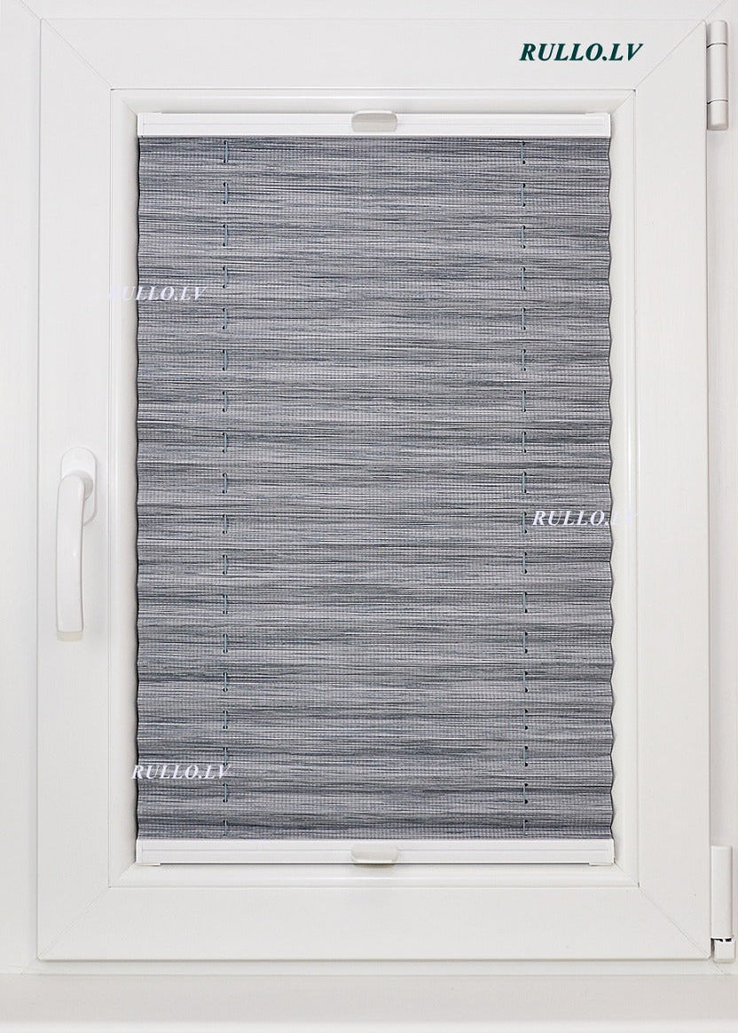 plisētās žalūzijas JUNO pelēks tonis