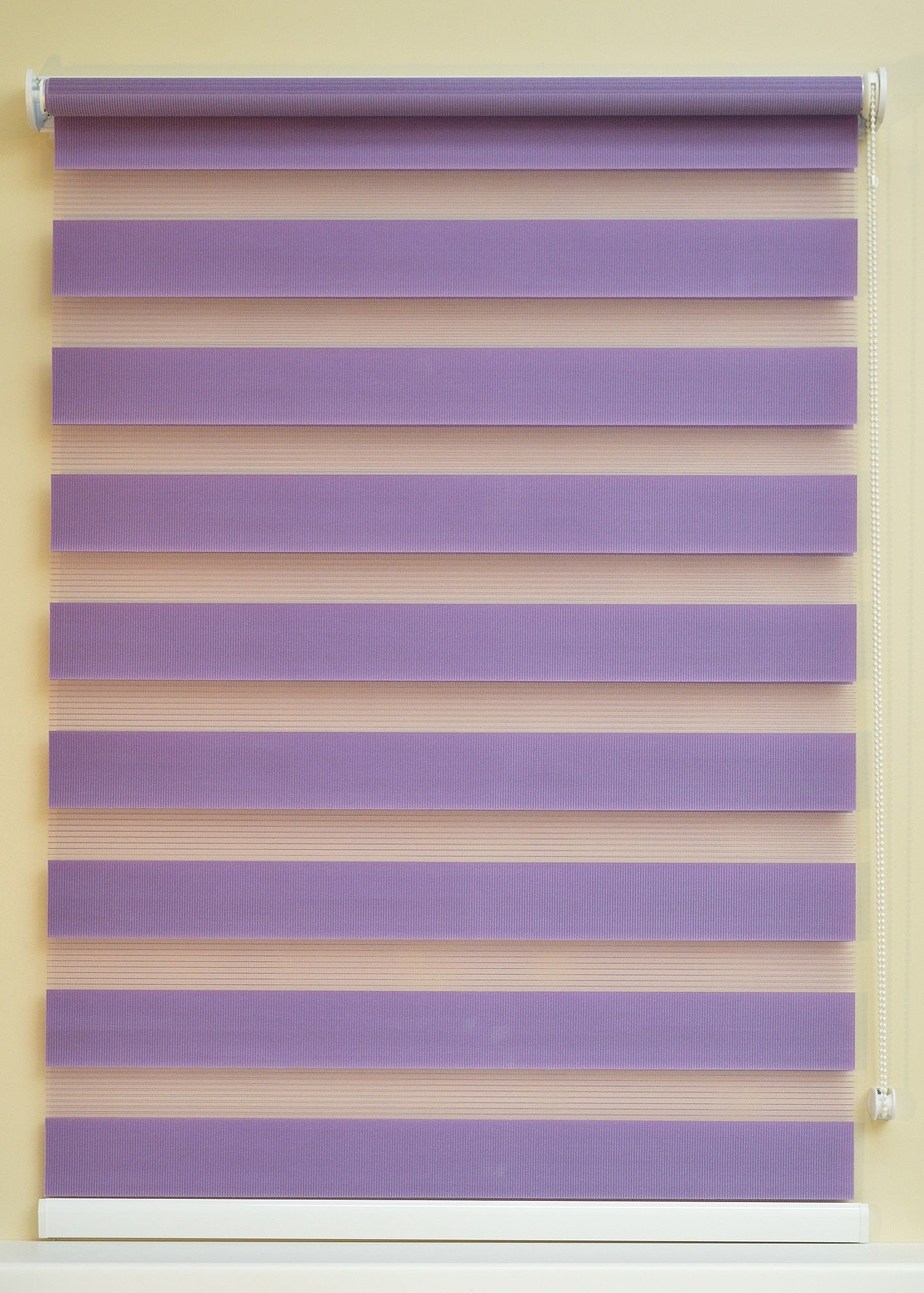 Diena–nakts žalūzijas SOFT — violets tonis open