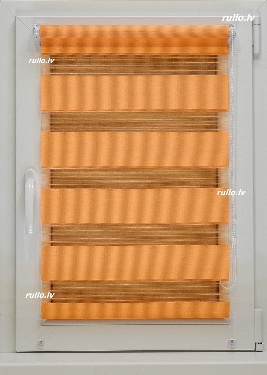 Diena–nakts mini rullo SOFT — oranžs tonis open