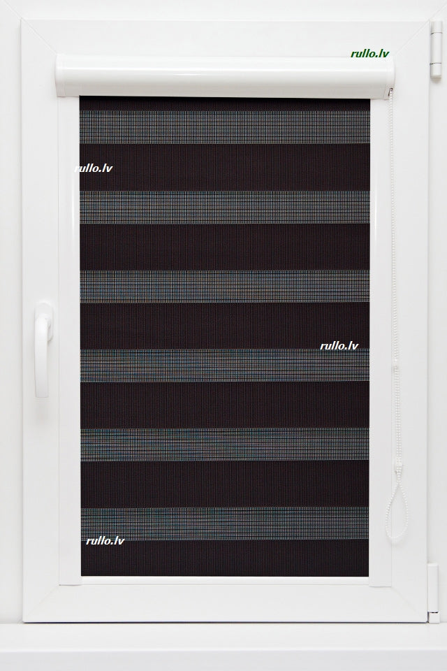 Diena-nakts kasešu žalūzijas SOFT dekoratīvās 5 krāsu varianti