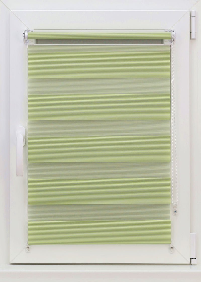Diena-nakts mini rullo STRIPE - zaļš tonis