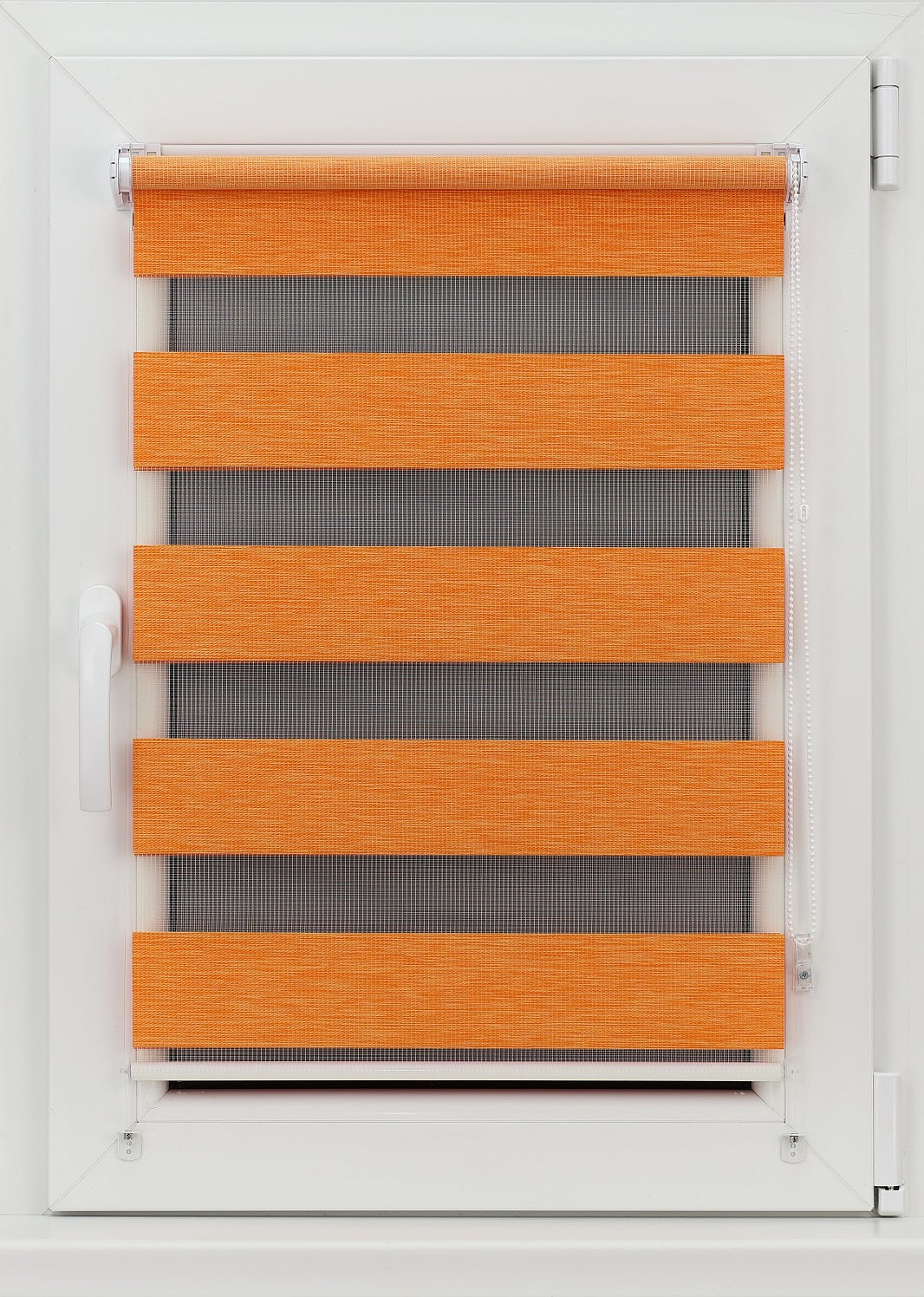 Diena-nakts mini rullo LUXURI - oranžs tonis open