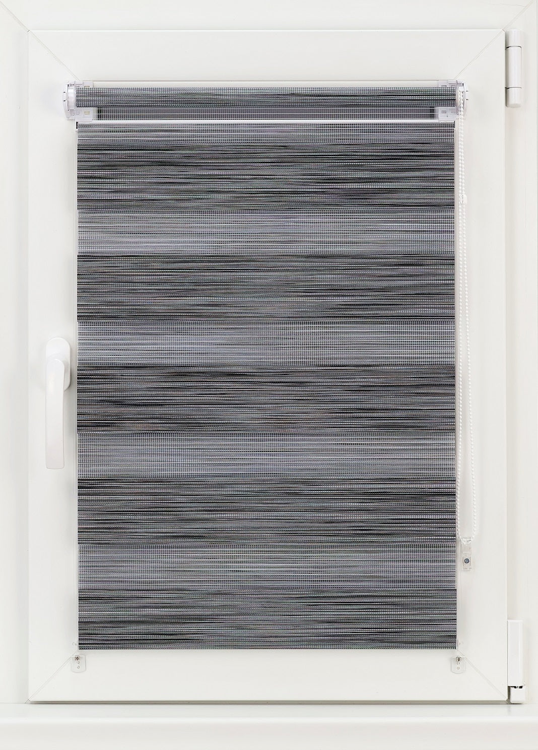 Diena-nakts mini rullo LUXURI - pelēks‑melns tonis