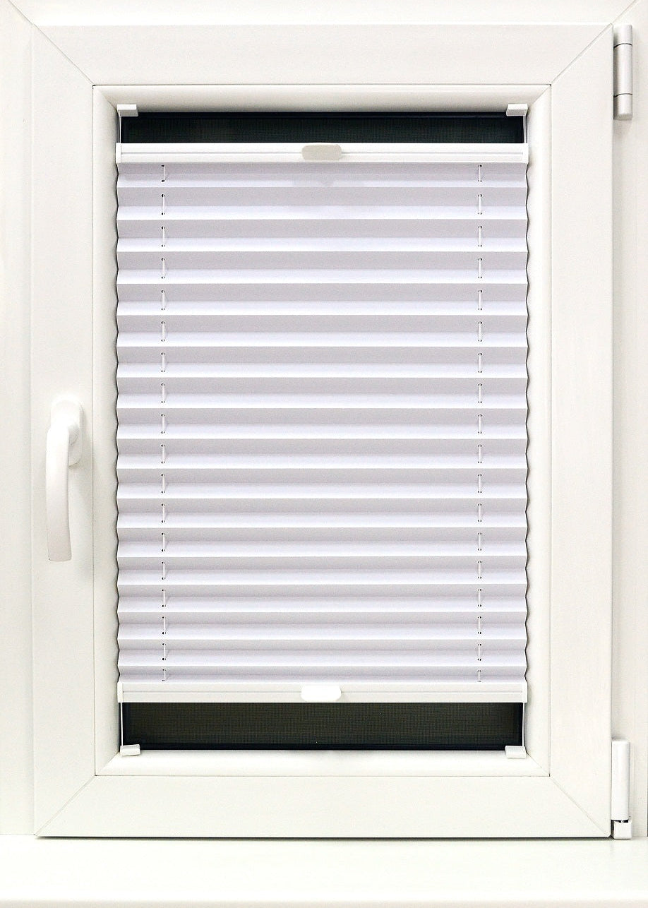 plisētās žalūzijas SEVILA balts tonis open