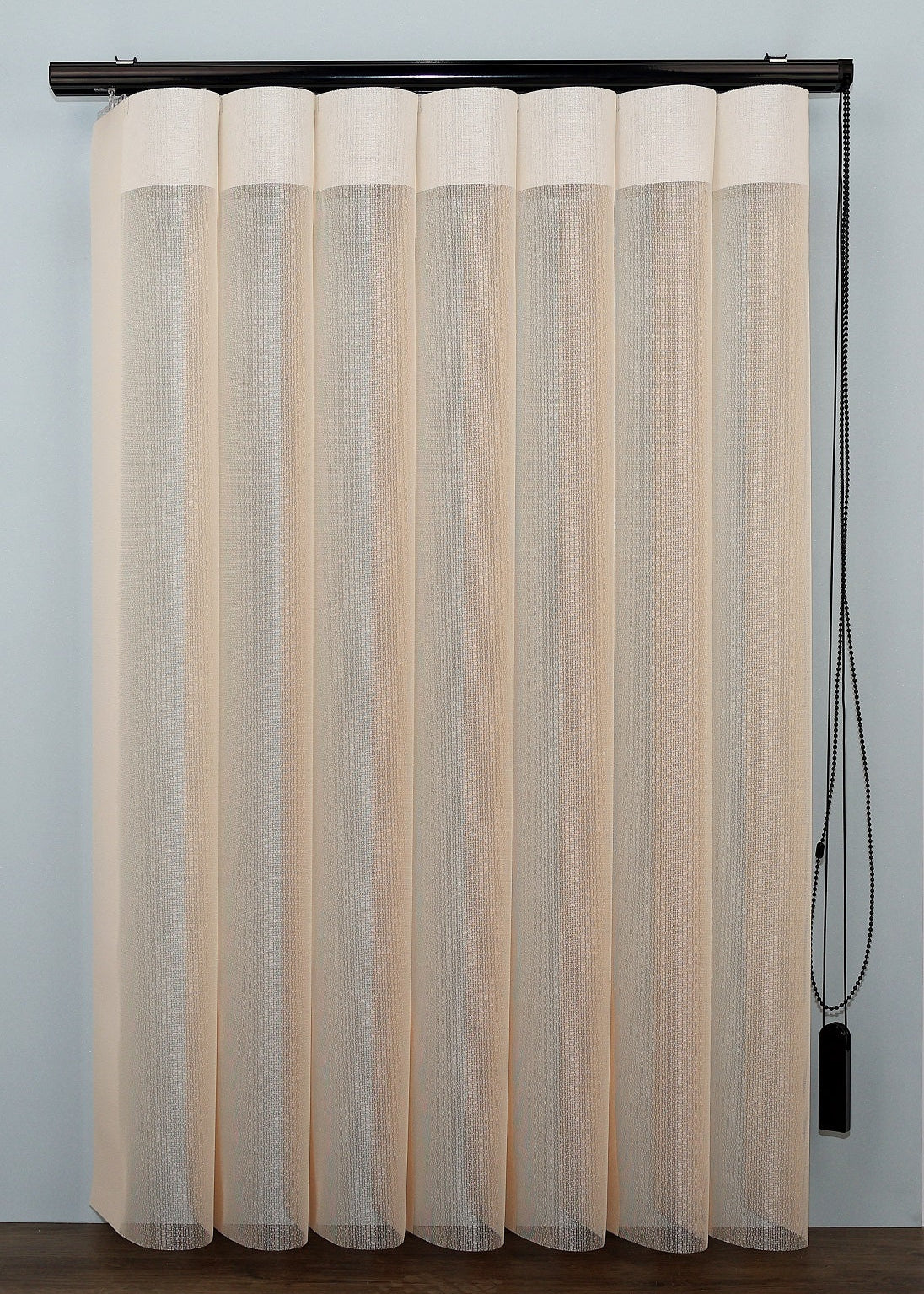 DREAM vertikāla sistēma ar melnu furnitūru bēša krāsa open