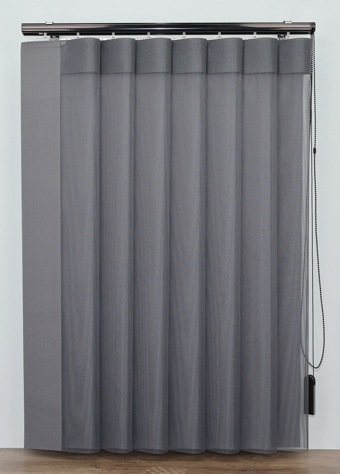 DREAM vertikāla sistēma ar melnu furnitūru antracīta krāsa close