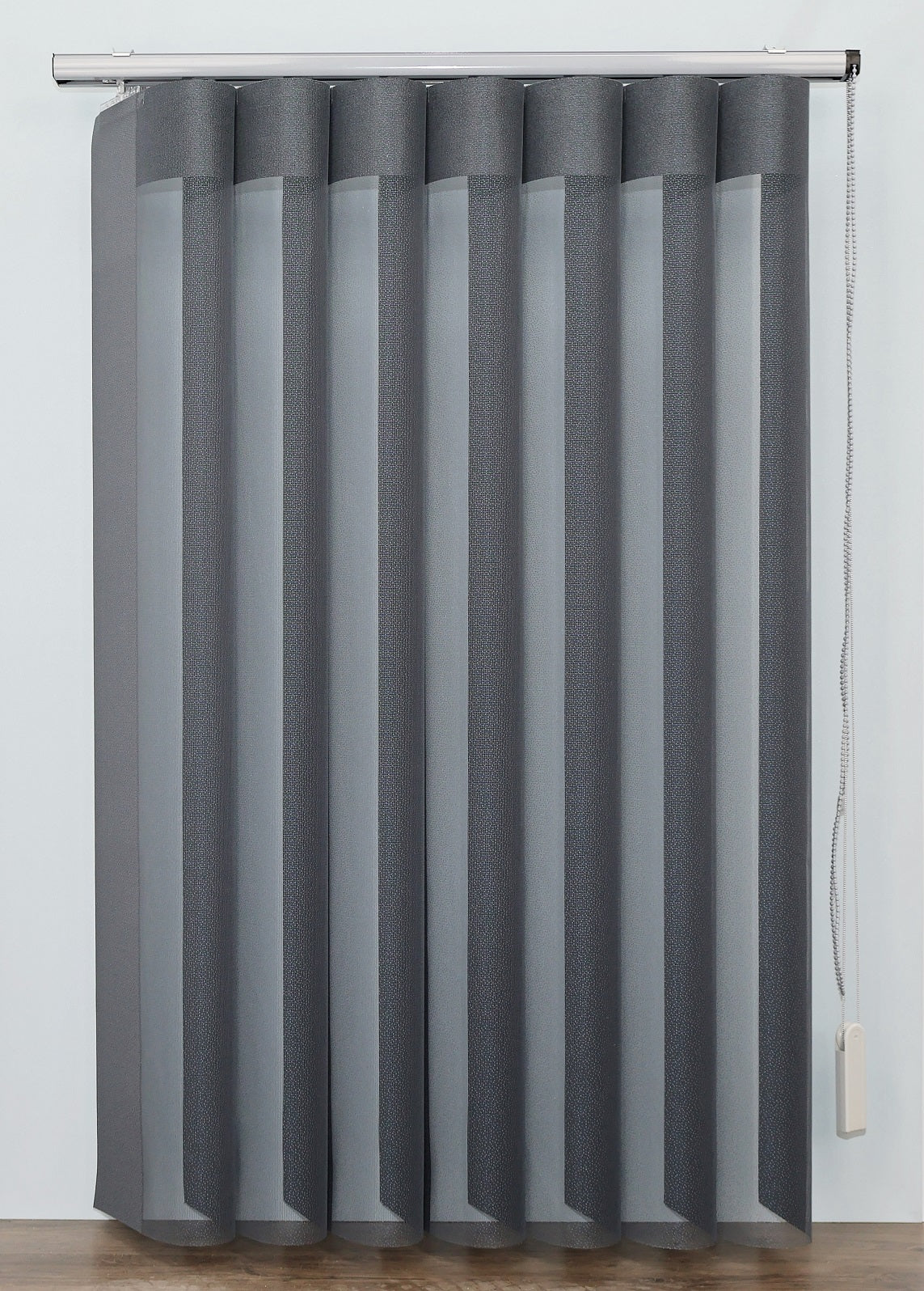 DREAM vertikāla sistēma ar pelēku furnitūru antracīta krāsa open