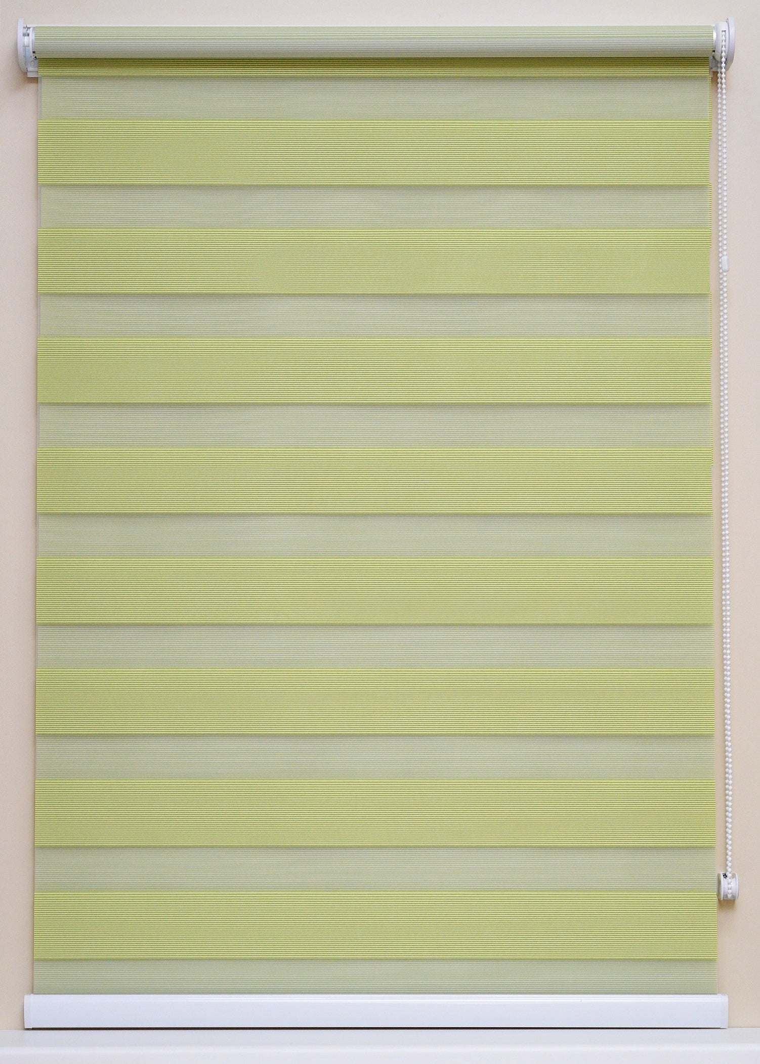 Diena–nakts žalūzijas STRIPE — zaļš tonis close