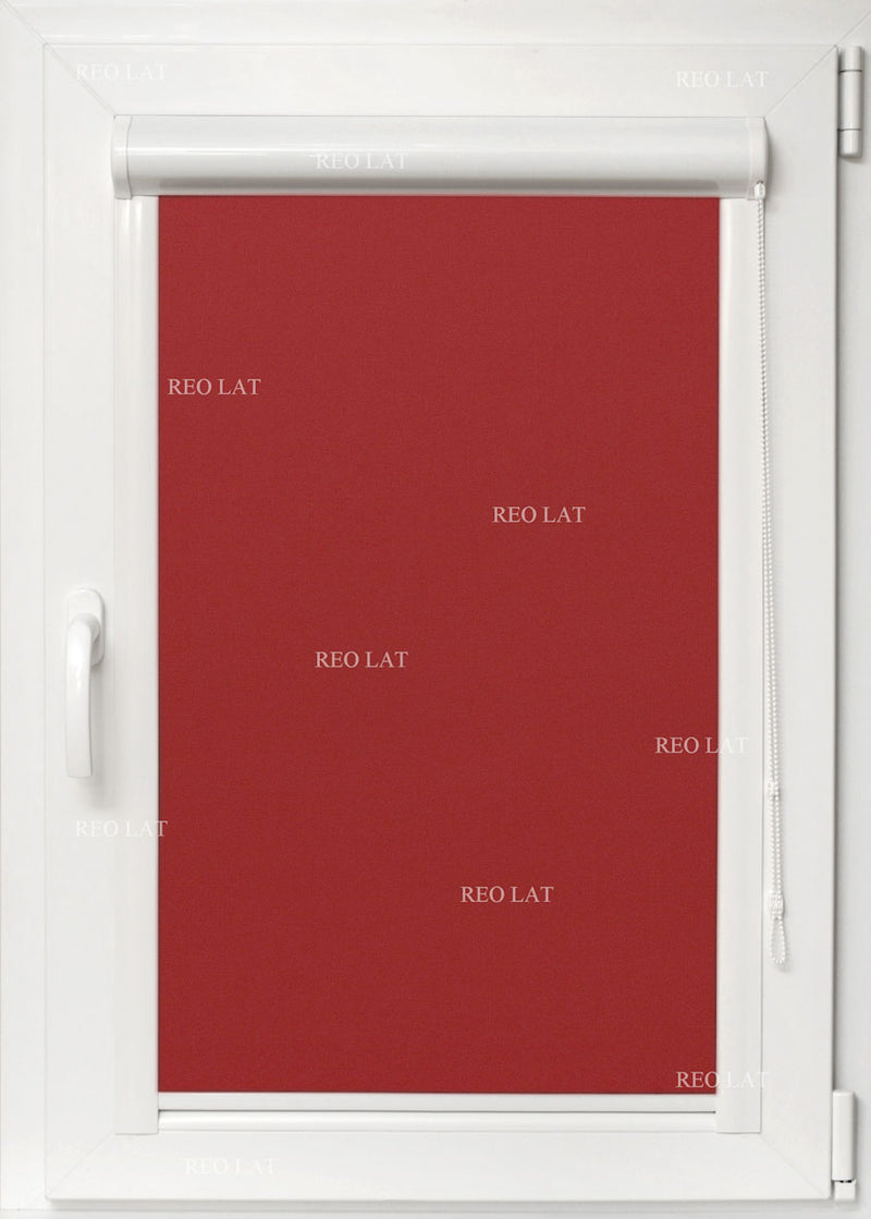 Kasešu žalūzijas EDEN — sarkans tonis