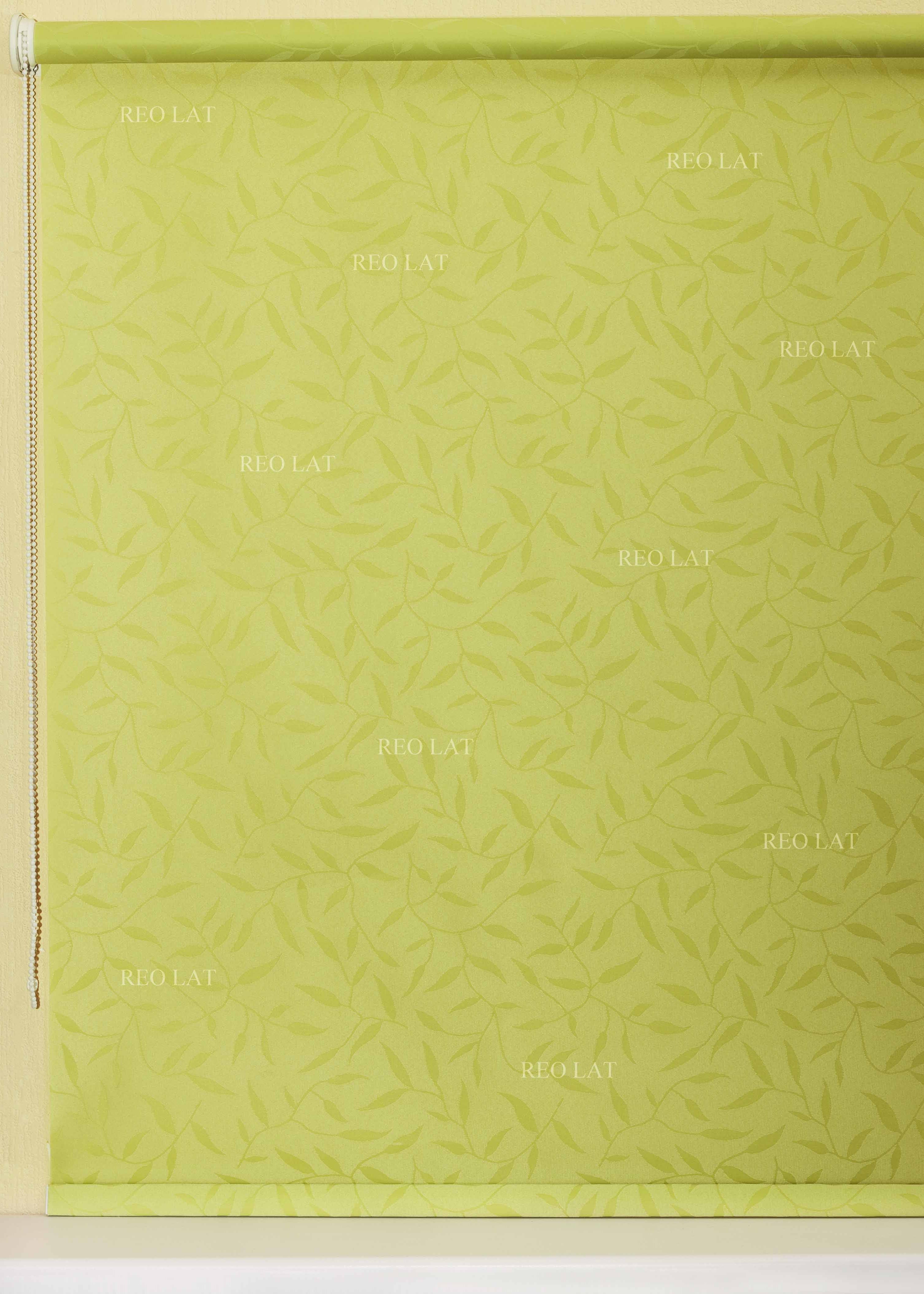 Rullo žalūzijas LEAF — gaiši zaļš tonis