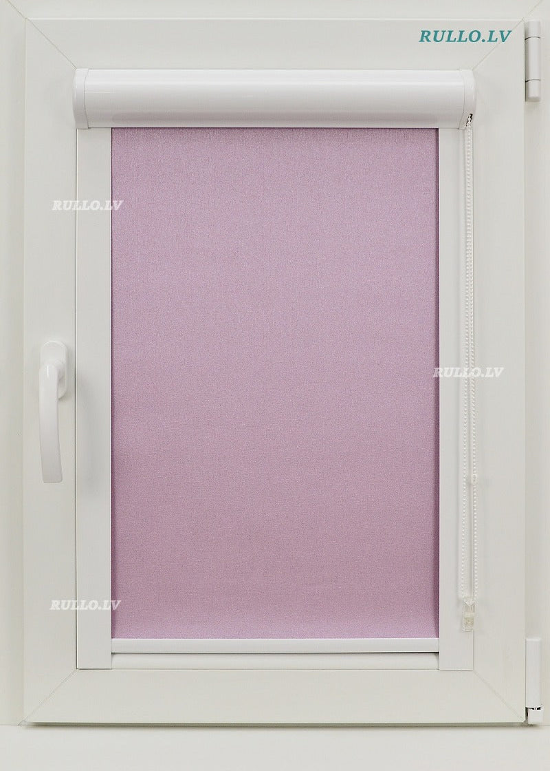 Kasešu žalūzijas LUMINIS — rozā‑violets tonis