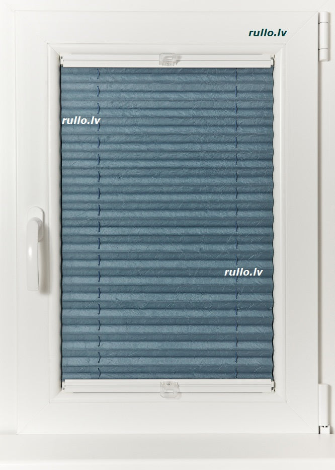 plisētās žalūzijas TREND pelēkzils tonis
