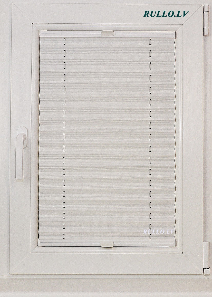 plisētās žalūzijas JUNO balts tonis