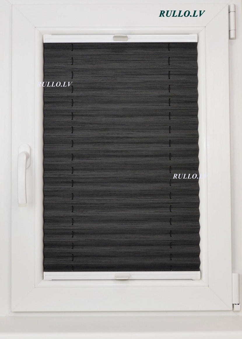 plisētās žalūzijas JUNO antracīta tonis