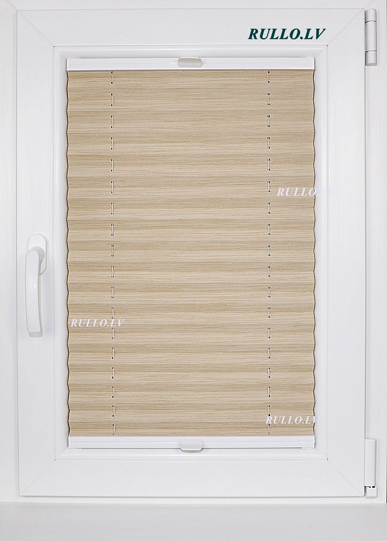 plisētās žalūzijas ZURI bēšs tonis