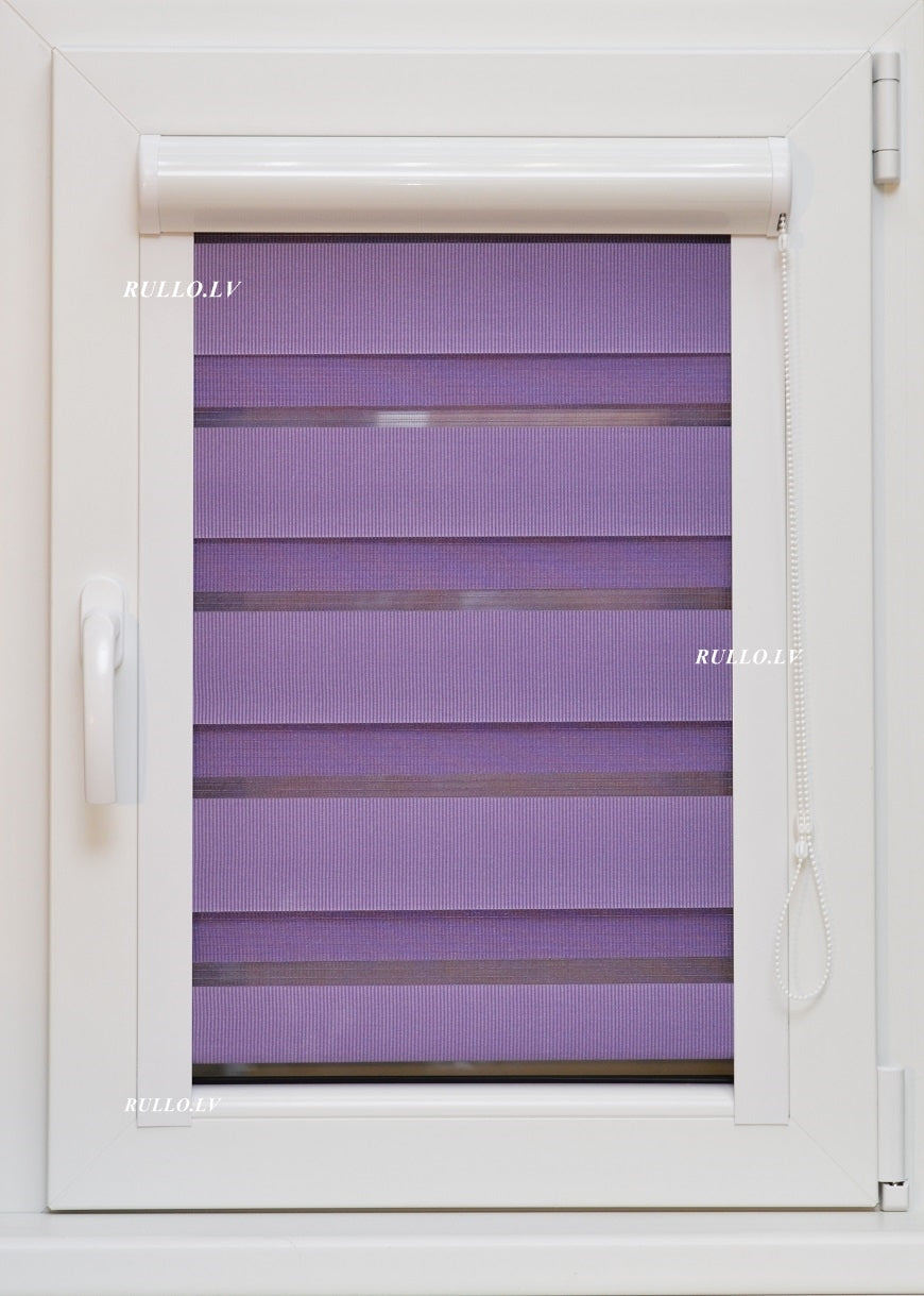 Diena-nakts kasešu žalūzijas SOFT dekoratīvās 5 krāsu varianti