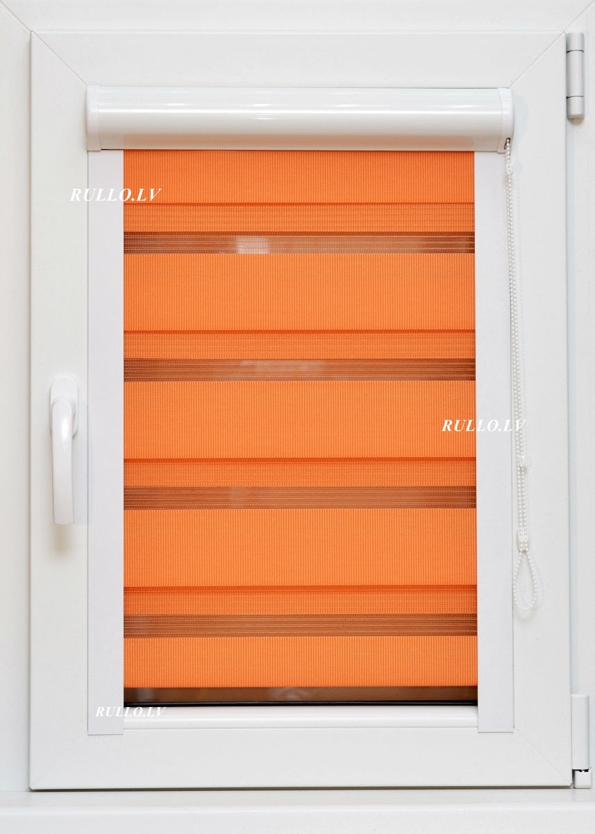 Diena-nakts kasešu žalūzijas SOFT dekoratīvās 5 krāsu varianti