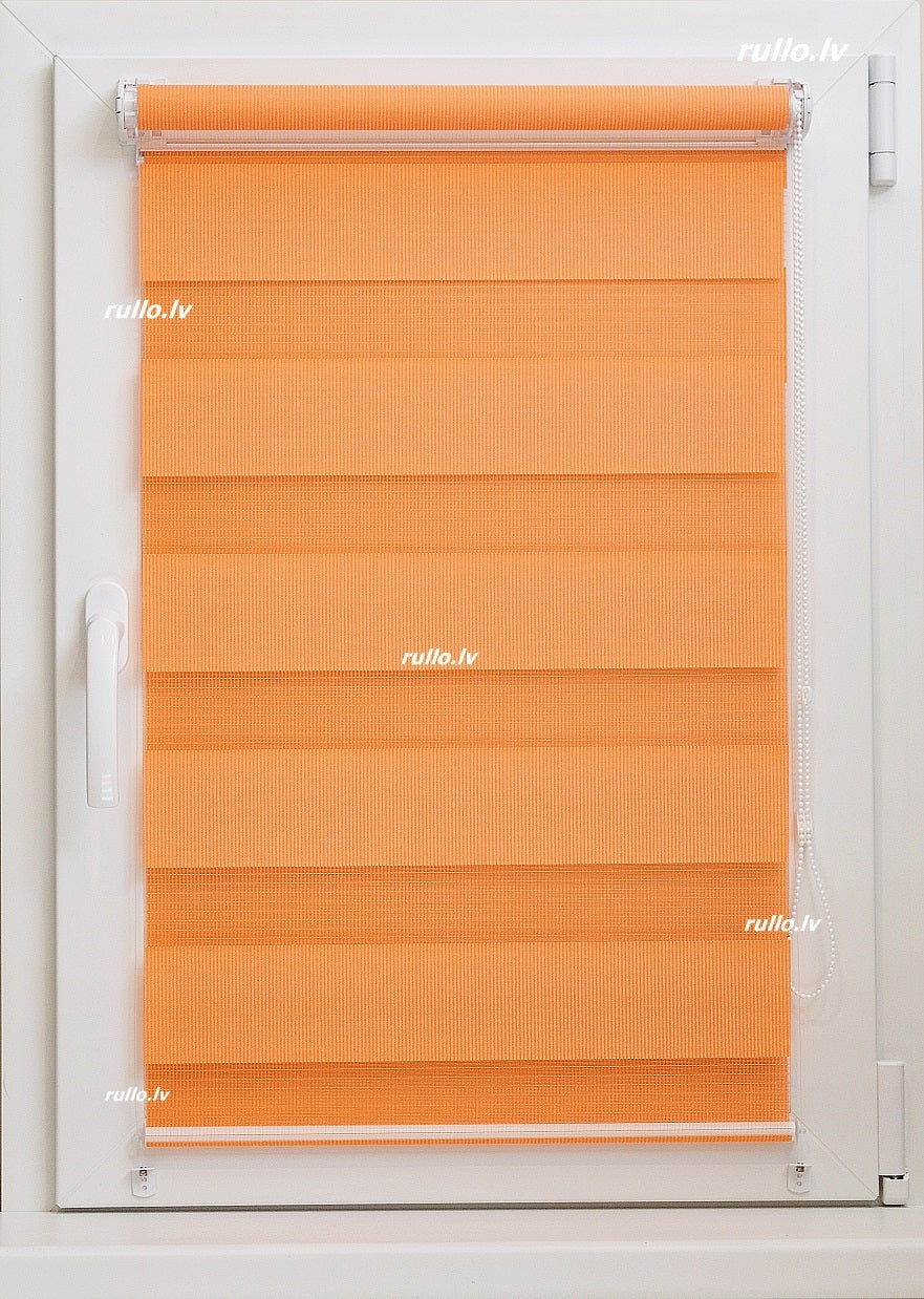 Diena–nakts mini rullo SOFT — oranžs tonis close