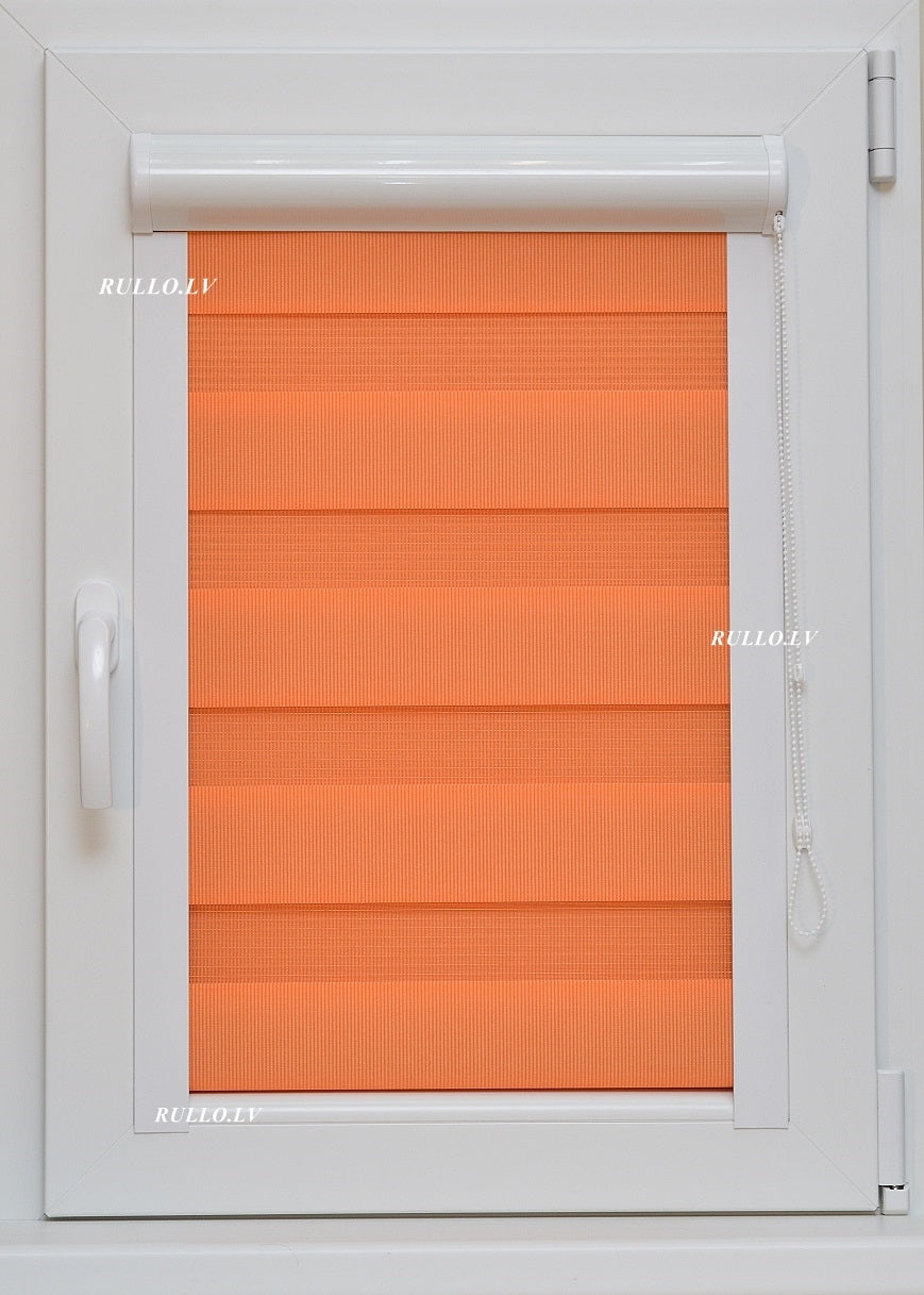 Diena-nakts kasešu žalūzijas SOFT dekoratīvās 5 krāsu varianti