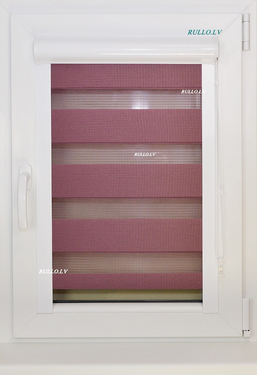 Diena-nakts kasešu žalūzijas SOFT dekoratīvās 5 krāsu varianti