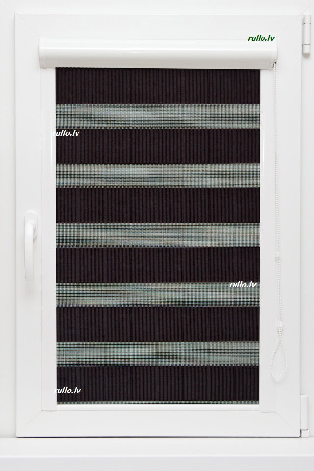 Diena-nakts kasešu žalūzijas SOFT dekoratīvās 5 krāsu varianti