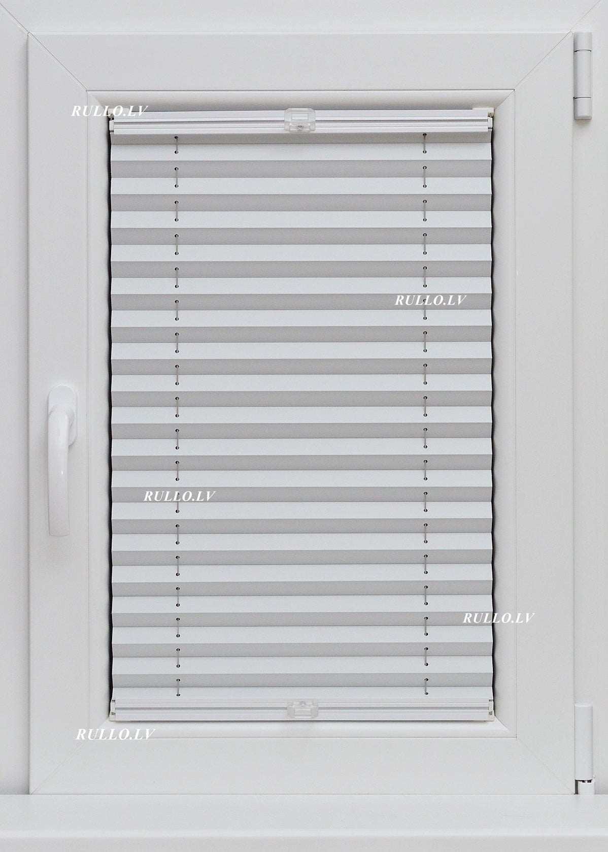 plisētās žalūzijas STOKHOLM gaiši pelēks tonis