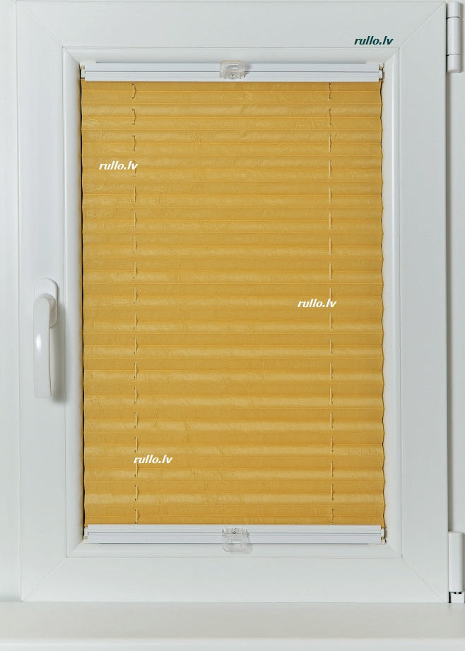plisētās žalūzijas TREND dzeltens tonis