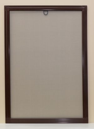 Rāmjveida antimoskītu tīkls brūns