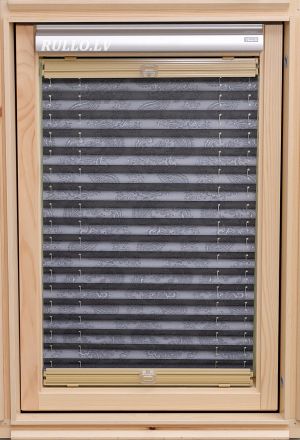 Plisētas žalūzijas jumta logiem JAIPUR Kods JA-6205VLX Aptumšojums 69%