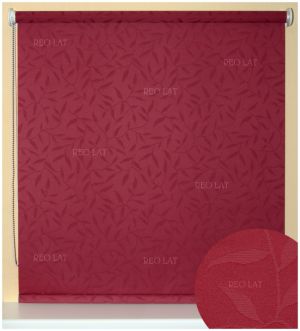 Rullo žalūzijas LEAF Red Wine Коds LE2260R Aptumšojums 73%