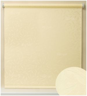 Rullo žalūzijas LEAF Vanilla Коds LE2262R Aptumšojums 61%